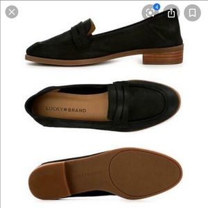 Lucky Brand Caylon Leather Penny Loafers